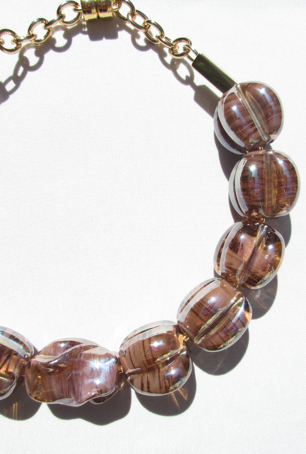 Collar florecer - Rosa oscuro