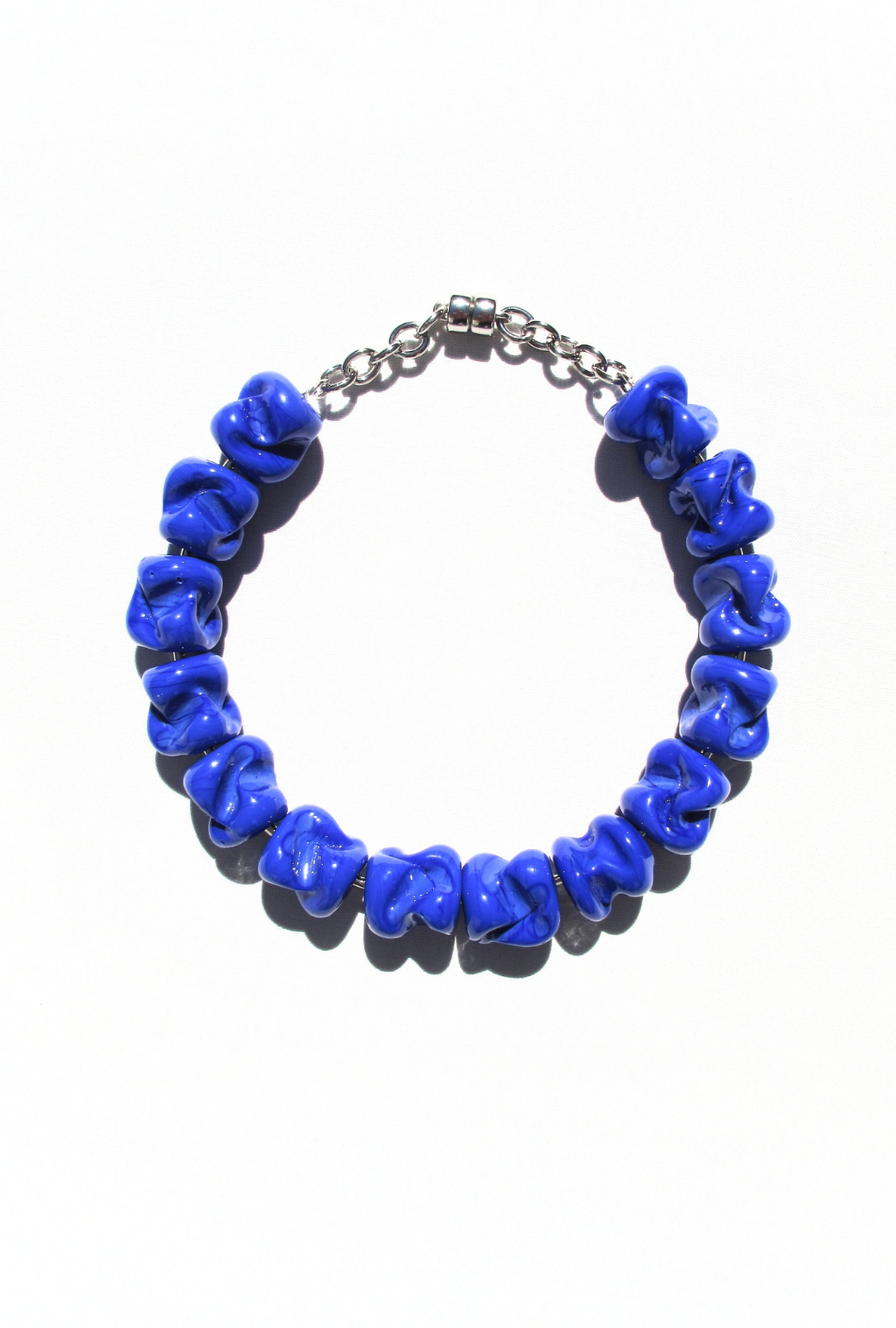 Blooming necklace - Pure blue