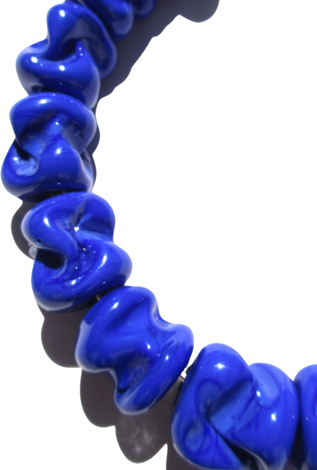 Blooming necklace - Pure blue